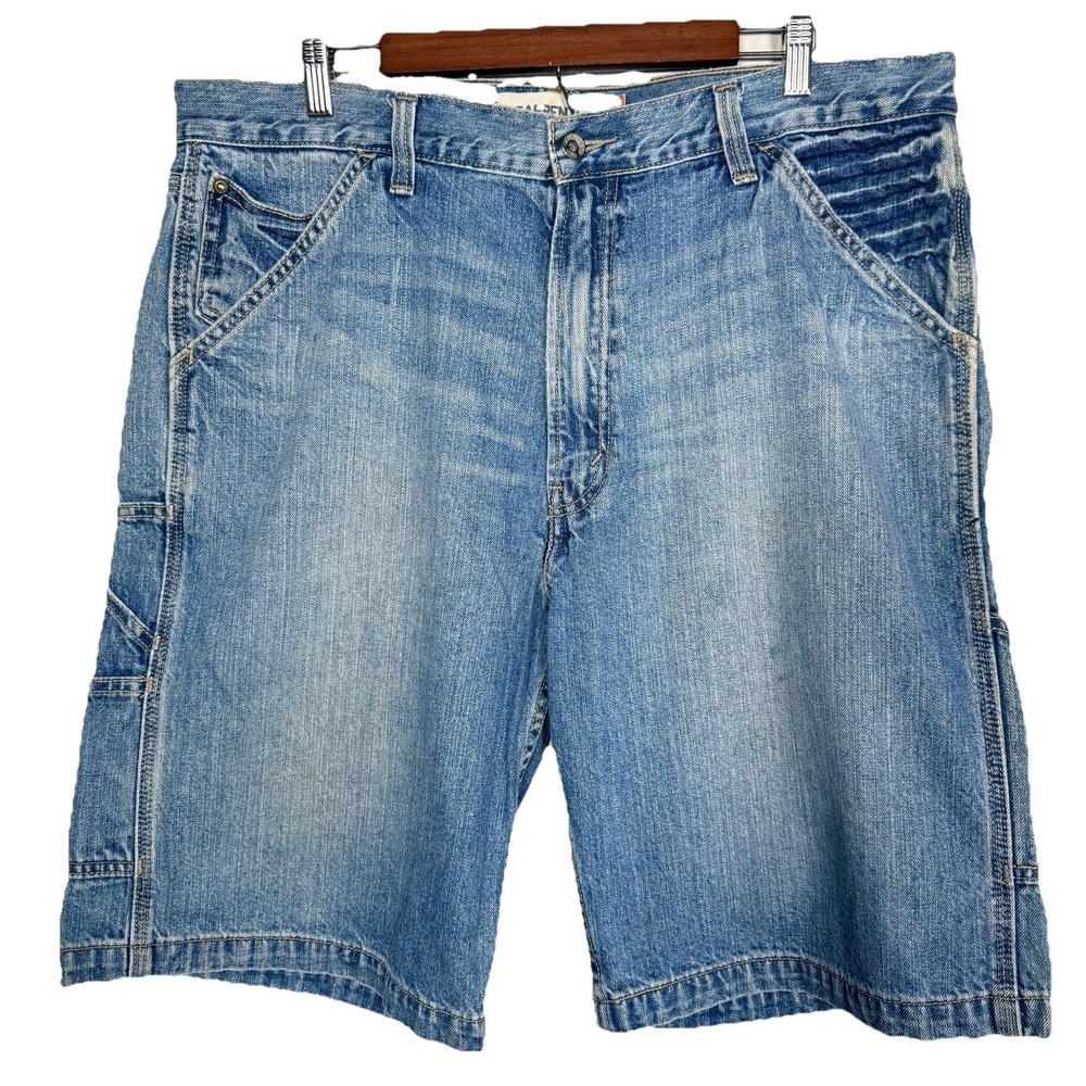 Vintage Levi's Carpenter Denim Shorts W38 Baggy‎ 2005 Y2K Skater Jorts Workwear